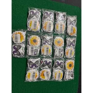 13 Packs 100Piece Assorted Stickers Butterflies, Flowers & Lovely Secret Designs